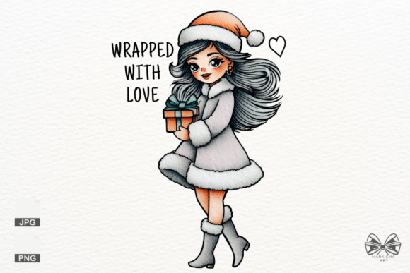 Christmas Santa Girl Png Clipart: Crafting Review