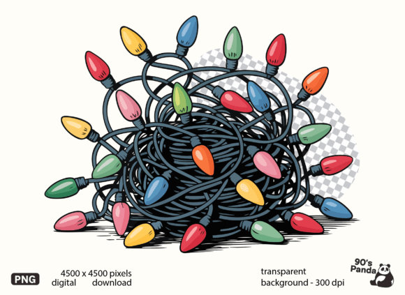 Review: Christmas Light PNG for Brand Illustrations