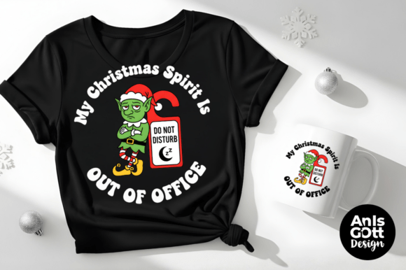 Review: Funny Grumpy Christmas Elf PNG Bundle Illustrations