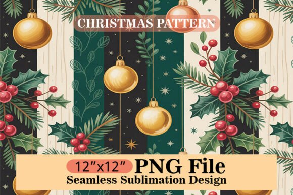 Reviewing the Christmas Seamless Sublimation Pattern for Embroidery